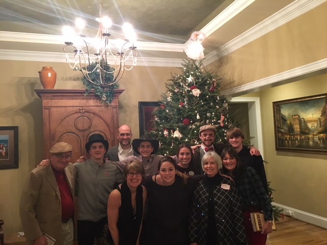 Family New Year celebration.