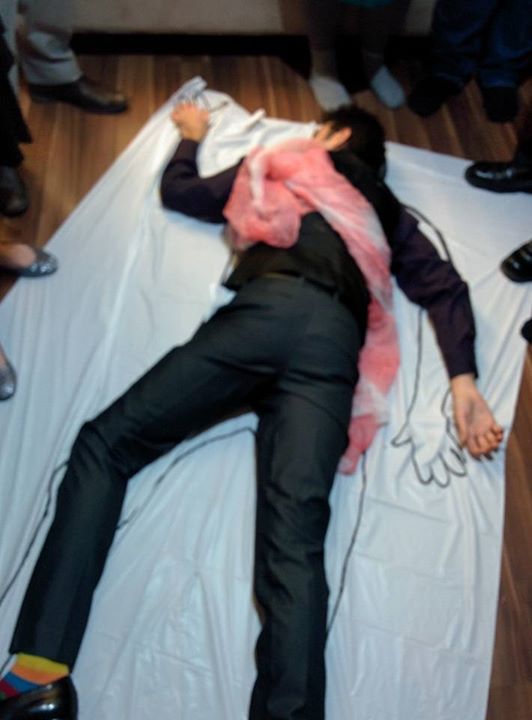 The basement was the location of the murder scene