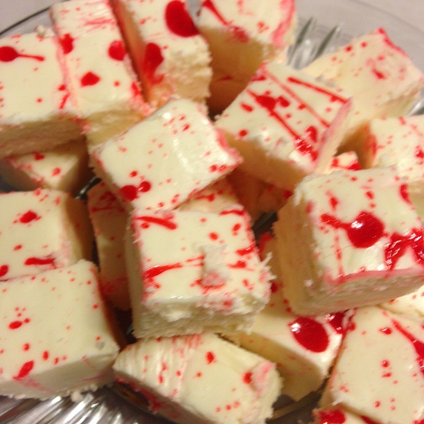 Bloody white fudge.