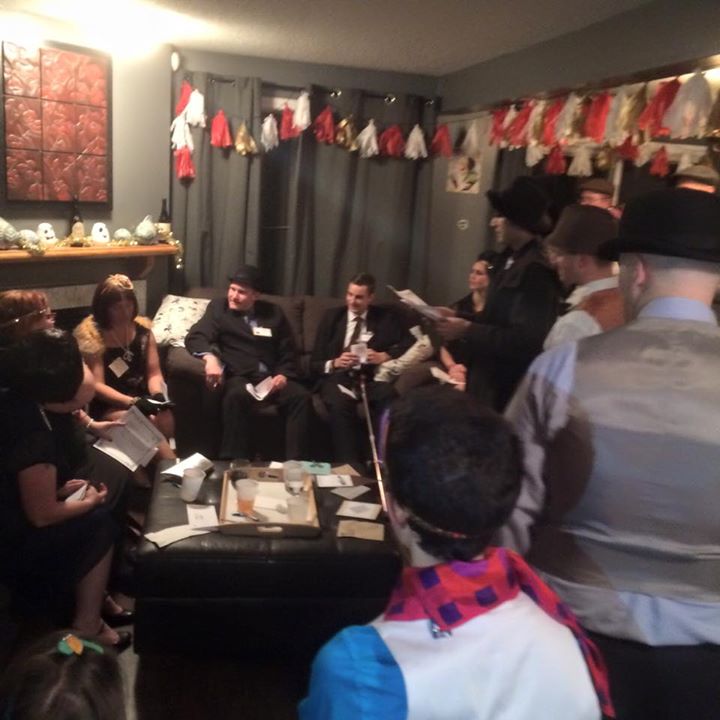 Main room in the "club"