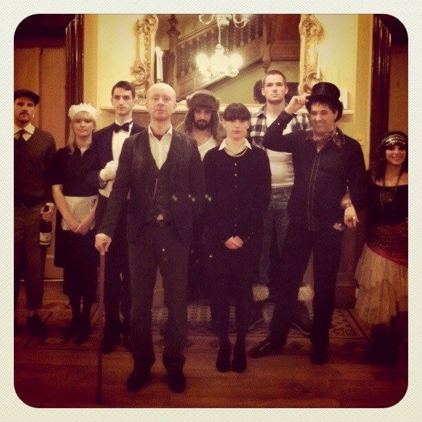 Murder mystery party played with a haunted manor theme Haunted manor theme party. How to Host a Murder Mystery Party. #murdermysteryparty www.playingwithmurder.com